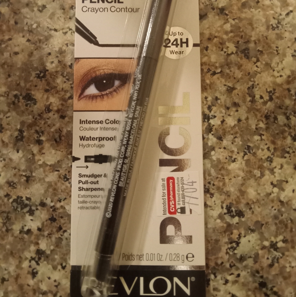 Revlon Waterproof Black Eyeliner Pencil